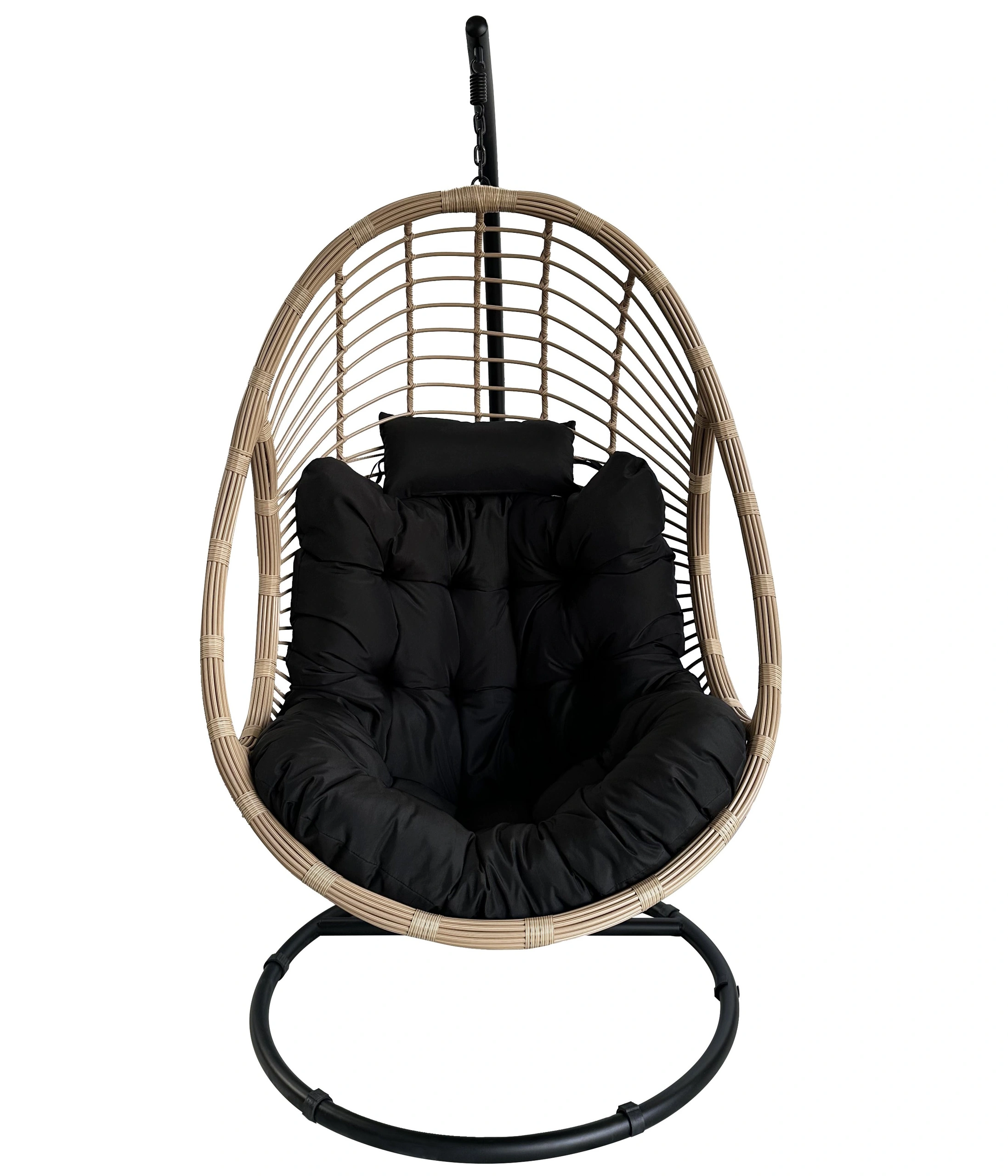 fotel-wiszacy-ogrodowy-kokon-bezowy-czarna-poduszka-xxl-malibu