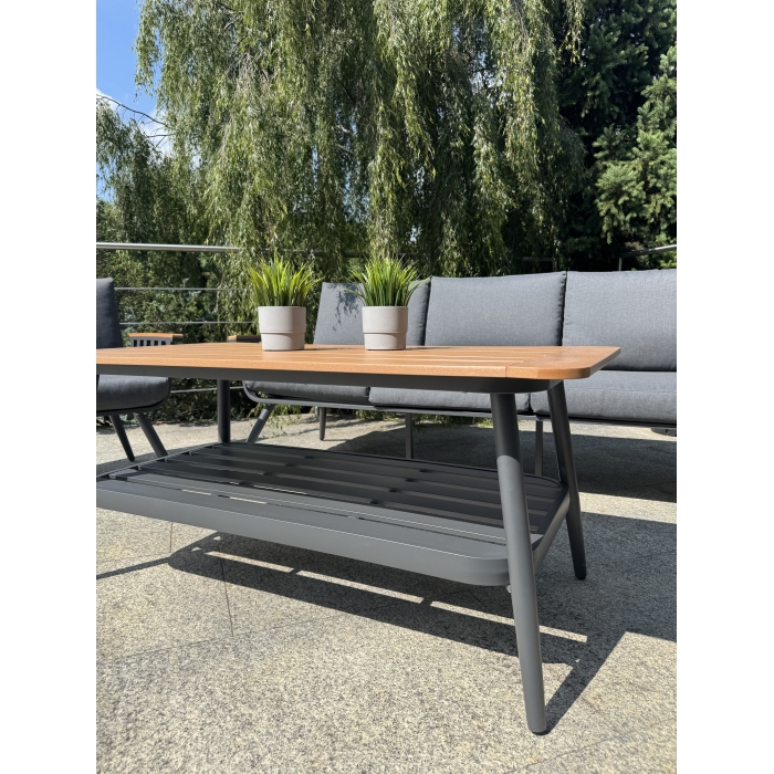 Aluminiowy Zestaw Ogrodowy Premium Antracyt Alman - obrazek 7