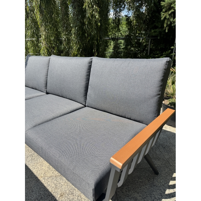Aluminiowy Zestaw Ogrodowy Premium Antracyt Alman - obrazek 11