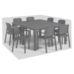 Ochronny pokrowiec na meble ogrodowe 165x250x80cm -zielony - obrazek 8