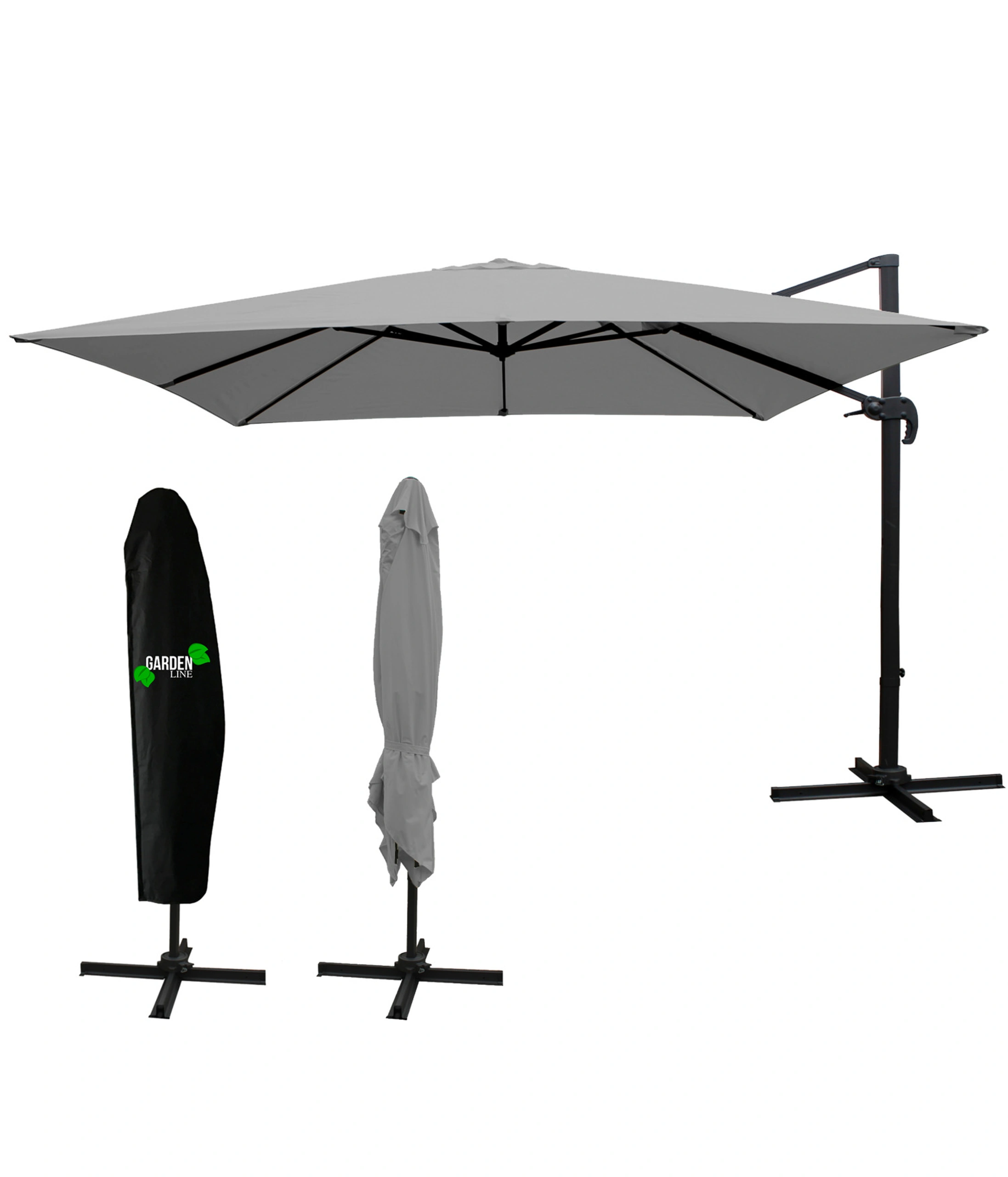 parasol-ogrodowy-tarasowy-szary-3x3-roma-z-pokrowcem