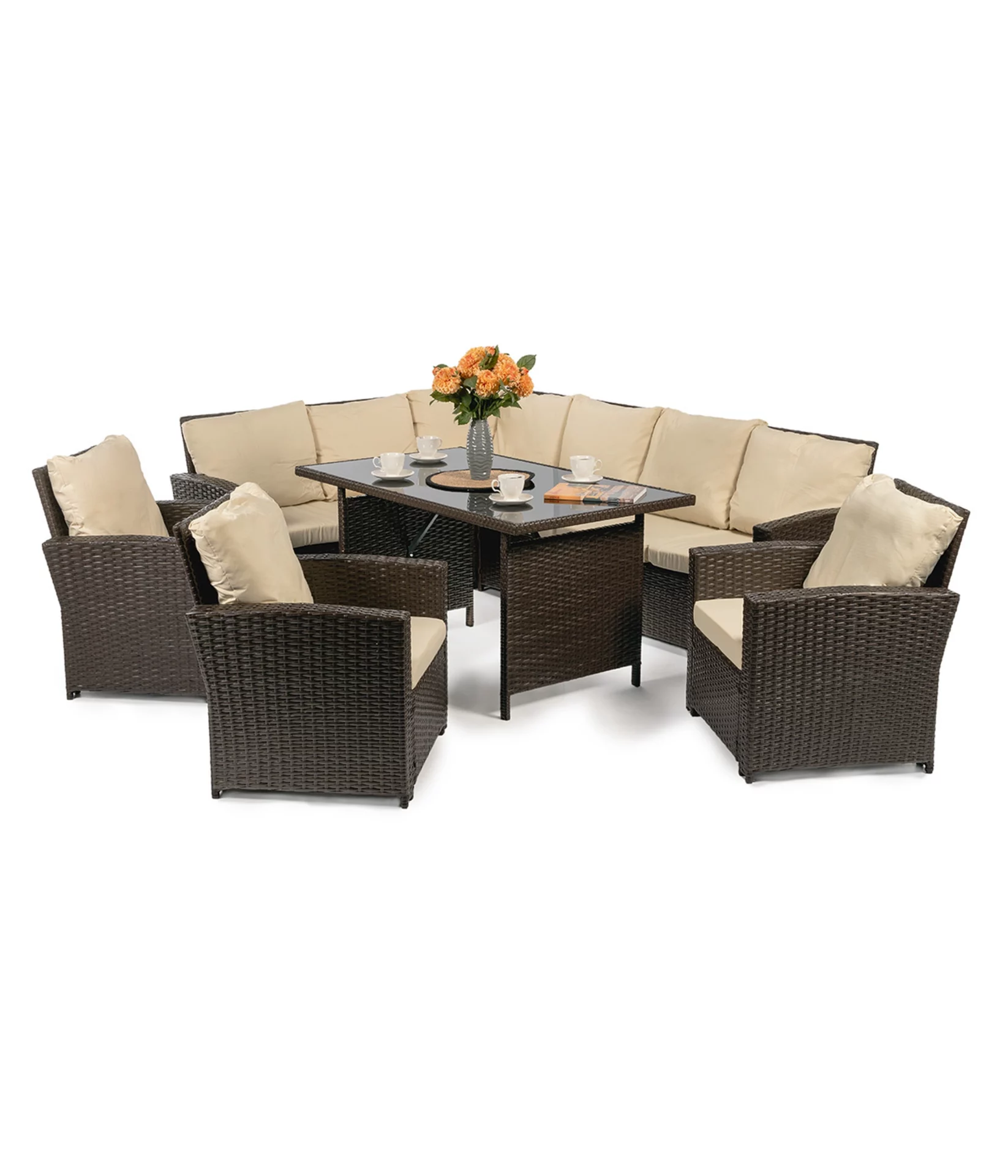 Naroznik-ogrodowy-z-technorattanu-z-trzema-fotelami-brazowy-Girona