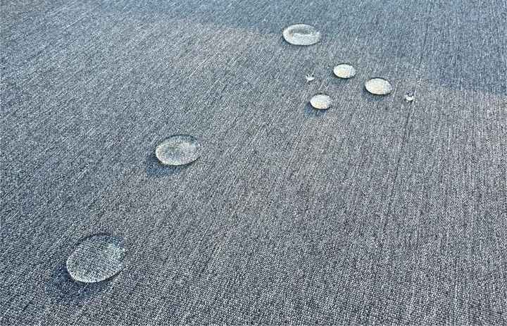 narożnik ogrodowy modułowy szary