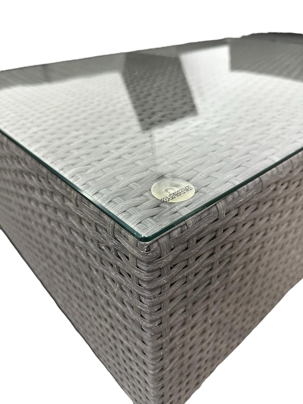 narożnik ogrodowy modułowy szary