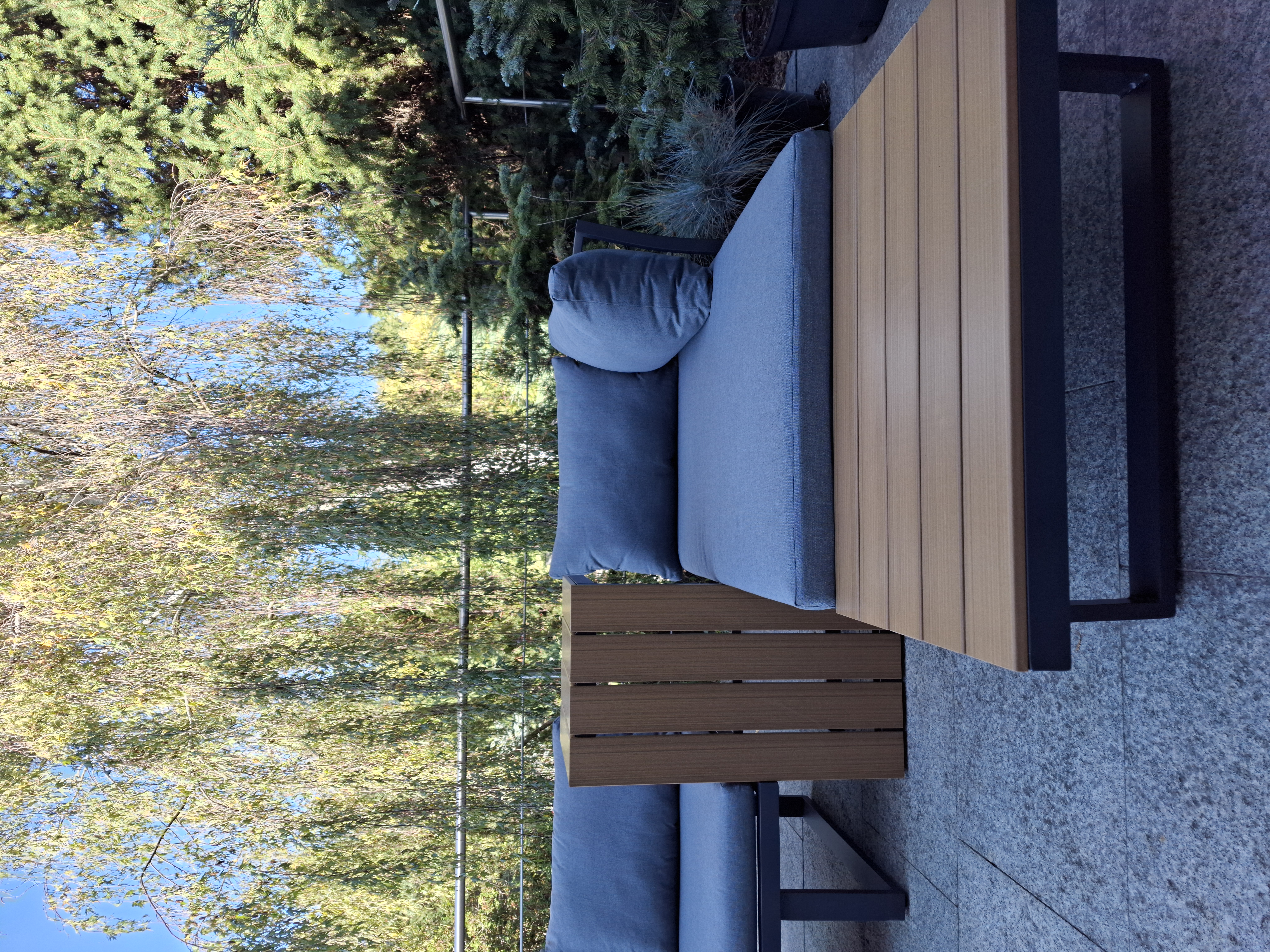 narożnik tarasowy aluminiowy modułowy