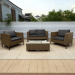 Ogrodowy zestaw z technorattanu COSTA