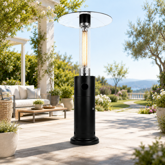 Ogrzewacz ogrodowy parasol gazowy stal proszkowana 5000–12500 W - obrazek 3