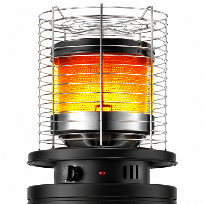 Ogrzewacz ogrodowy promiennik gazowy kompaktowy 13000 W - obrazek 4