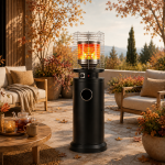 Ogrzewacz ogrodowy promiennik gazowy kompaktowy 13000 W - obrazek 2