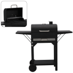 Grill Węglowy z Pokrywą Rusztem i Kółkami - obrazek 11
