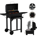 Grill Węglowy z Pokrywą Rusztem i Kółkami - obrazek 10