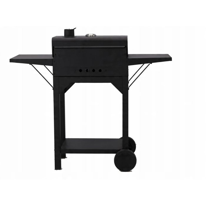 Grill Węglowy z Pokrywą Rusztem i Kółkami - obrazek 8
