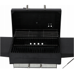 Grill Węglowy z Pokrywą Rusztem i Kółkami - obrazek 6