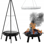 Grill Wiszący Regulowany Trójnóg - obrazek 2