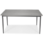 Zestaw jadalniany na ogród meble aluminiowe szare Bosano 90x150 - obrazek 7