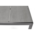 Stół aluminiowy do ogrodu szary Parma 150x90cm - obrazek 5