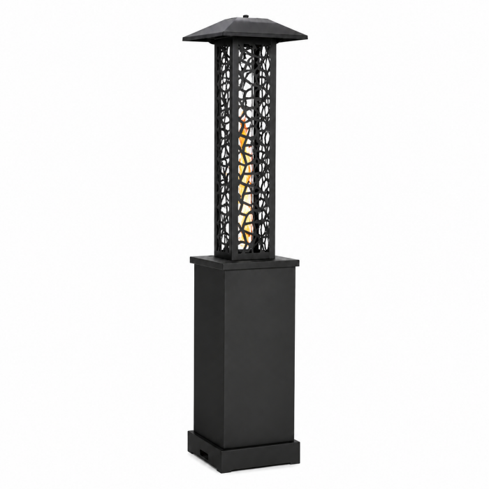 Ogrzewacz Tarasowy Gazowy Lampa Grzewcza Stal Proszkowana - obrazek 1