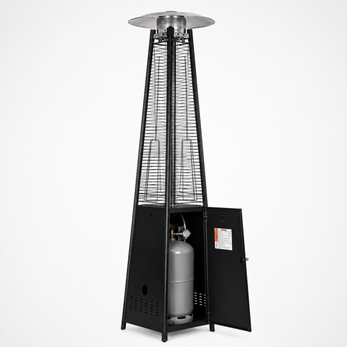 Ogrzewacz Tarasowy Piramida Grzewcza Czarna 13 000 W - obrazek 4