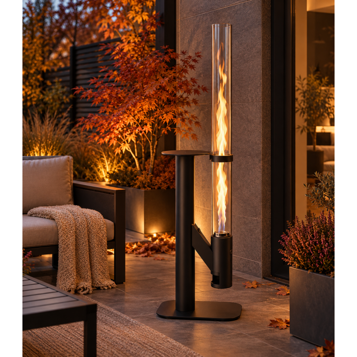 Ogrzewacz Ogrodowy Na Pellet 5 000W - obrazek 2