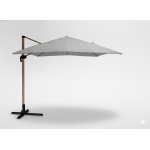Parasol ogrodowy 3x3m Szary Roma "Efekt drewna" - obrazek 5