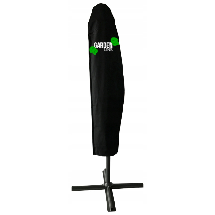Parasol Ogrodowy 3x4m LED Szary z Pokrowcem Roma - obrazek 4