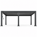 Wolnostojąca Pergola Lamelowa Antracytowa 4x6m - obrazek 3