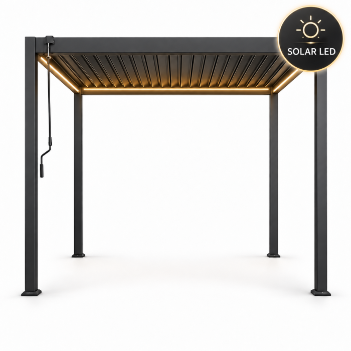 Obraz ChatGPT 29 wrz 2026, 12_05_47 Pergola Bioklimatyczna LED Aluminiowa 3x3m - obrazek 1